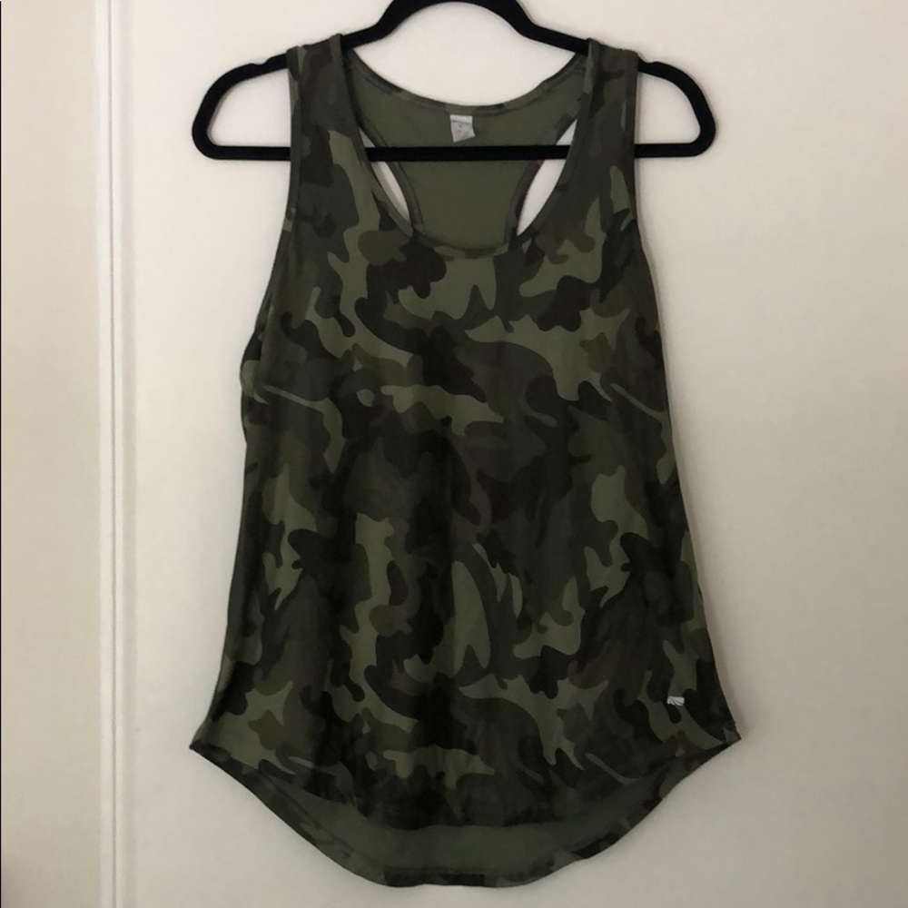Camo tank top